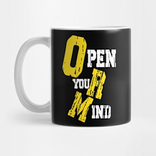 Open Your Mind Quality T-Shirt Mug